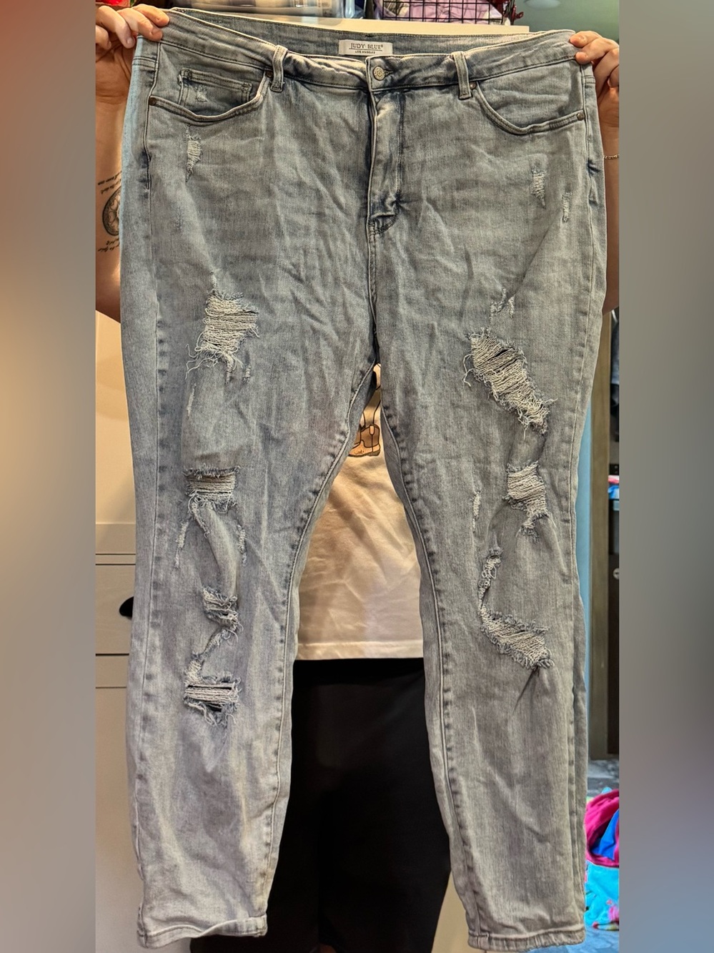 Ripped Judy Blue Jeans